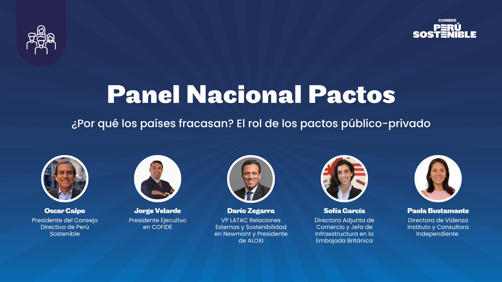 Panel Nacional Pactos 🤝 | Cumbre Perú Sostenible 2025